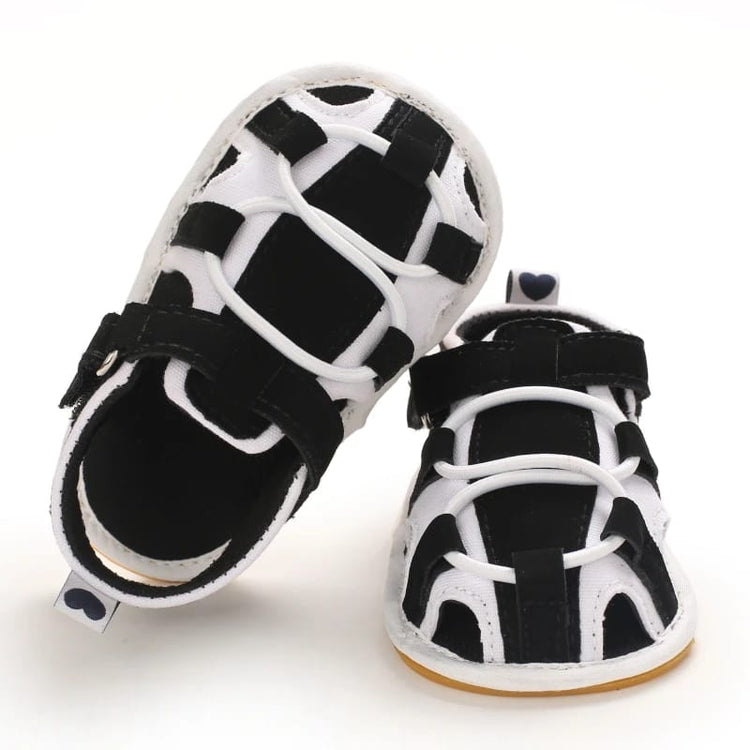 Balck & White Sandals SDL7508A