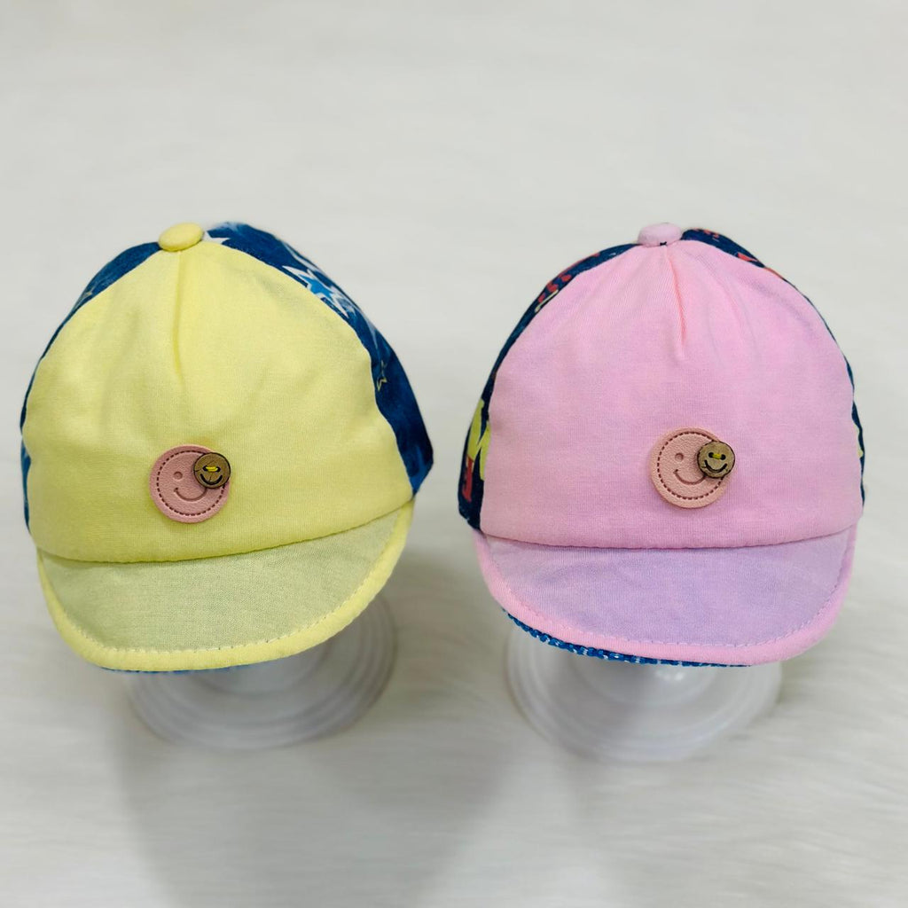 Fashion Baby Yellow Happy Face Cap CP5055A