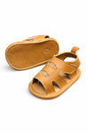 JF Brown Summer Rubber-Soled Sandals for Boys And Girls SDL7561A