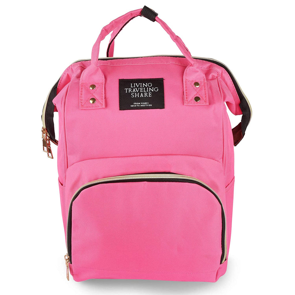 Pink (diaper bag) Comfortable for Travelling Mothers BG5513D