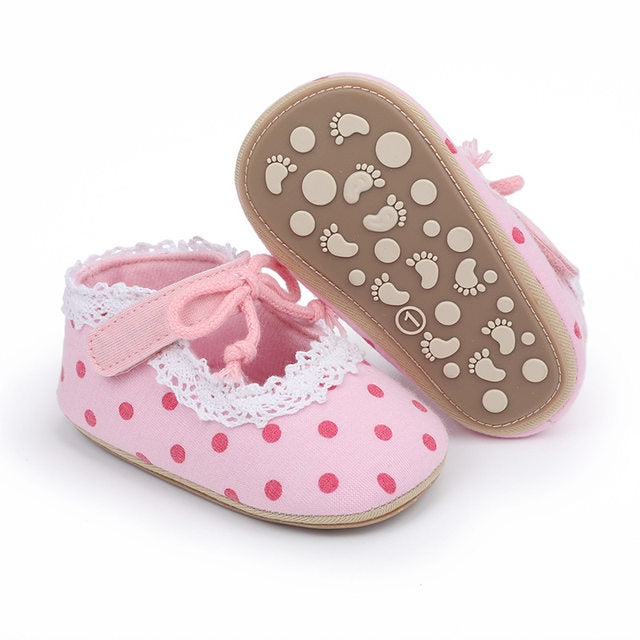 Pink Princess Lovely Toddler Baby Girls Shoes SH7143A