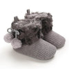 Gray Cute Comfortable Baby Warm Shoes SH7152B