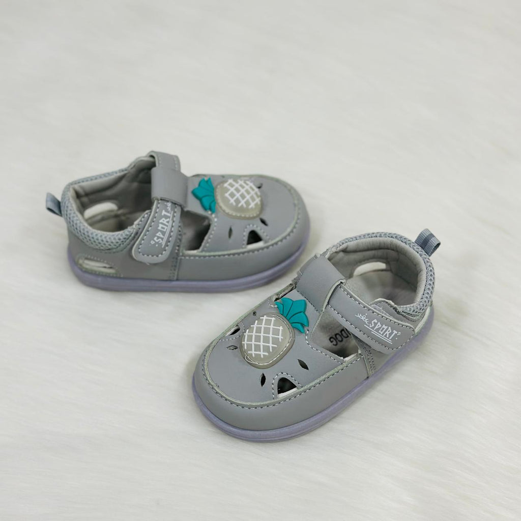 Gray Baby Casual Sandals SDL7527C