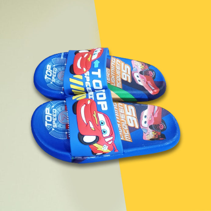 Blue Top Speed Car Softy Casual Slipper SLP8006B