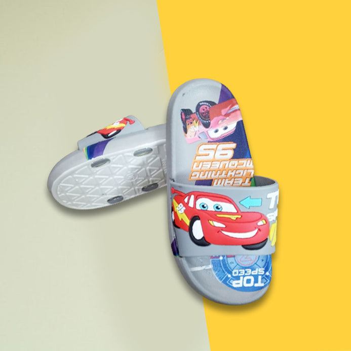 Gray Top Speed Car Softy Casual Slipper SLP8006C