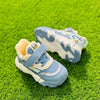 Blue & Sliver with Duck Face Jogger Shoes SH7048A