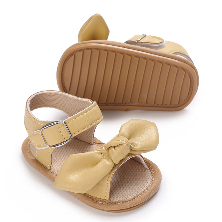 Golden Sandals with Bow SDL7502B