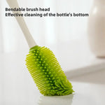 Green High Quality 3-Piece Bottle & Nipple Cleaning Brushes Set BCP1049C