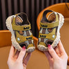Brown Summer New Fashion Sandals, Durable And Non-Slip Thick-Soled Sandals SDL7578A