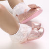 Pink Bow Booties BTS9073A