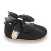Black Bow Booties BTS9117D