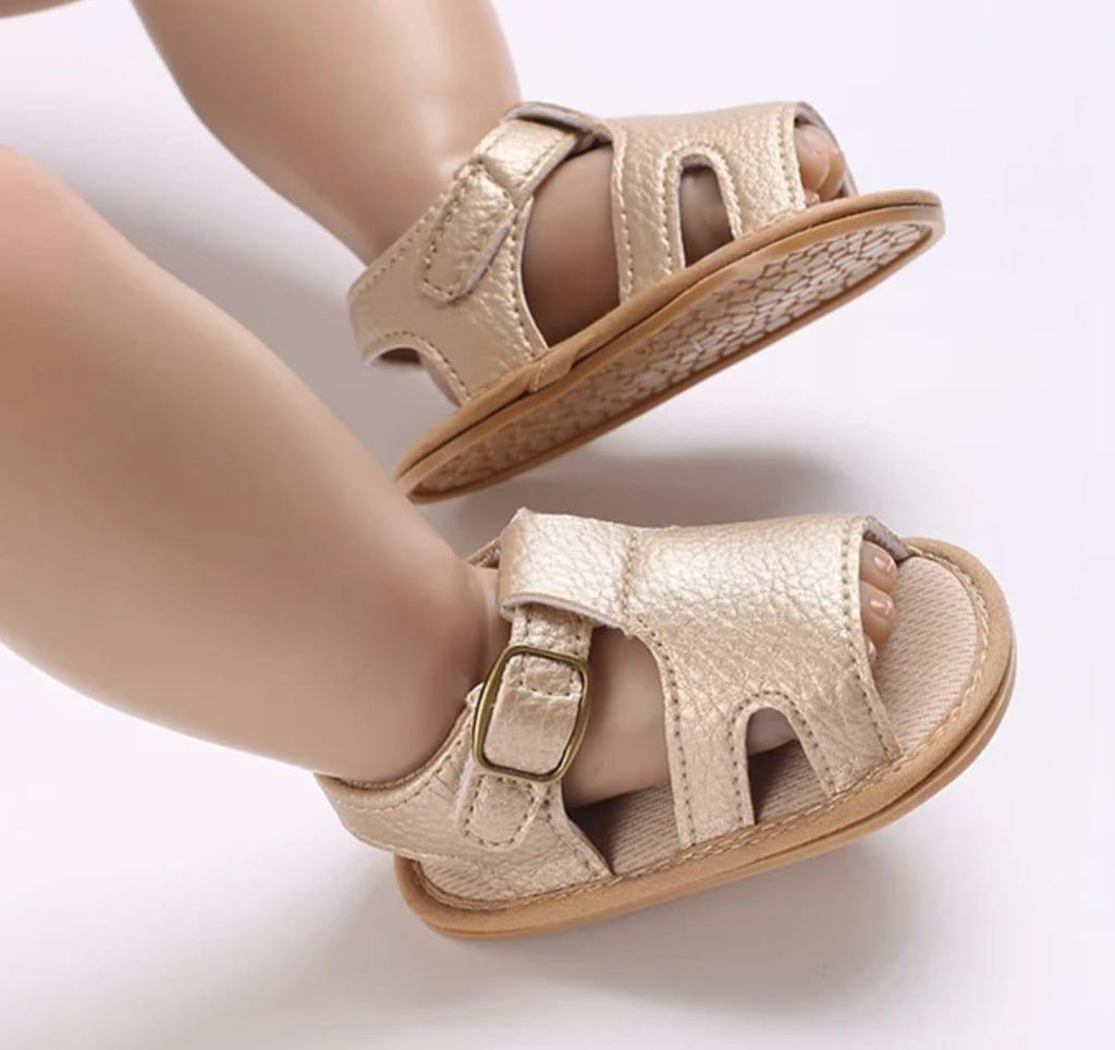 Golden Color Summer Sandals SDL7516C