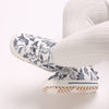 White Infants and Young Children Soft Sole Anti Slip Walking Booties BTS9105B