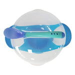 Blue Baby Suction Bowl with Heat Sensitive Spoon FS102A