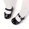 Baby Girls Cute Bow Princess Shoes Infant Magic Sticker Anti-slip Shoes SH7161D