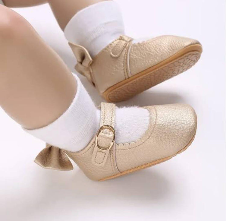 Golden Baby Princess Shoes SH7088C