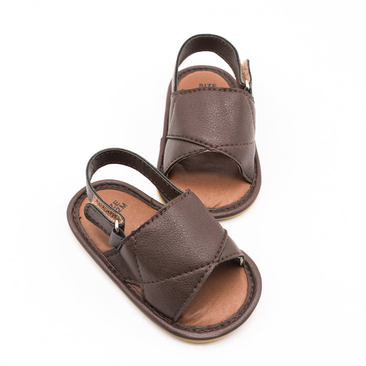 Brown Baby Sandals SDL7535B