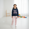 JF 2 PC Magic Like a Unicorn Autumn & Winter Terry Fabric Track Suit, Sweatshirt and Trouser Set TS648C