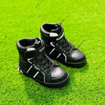 D&G Black High Ankle Shoes SH7054C