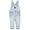 Light Denim Overalls Dungaree With Belt, Perfect for Outdoor FD6434B