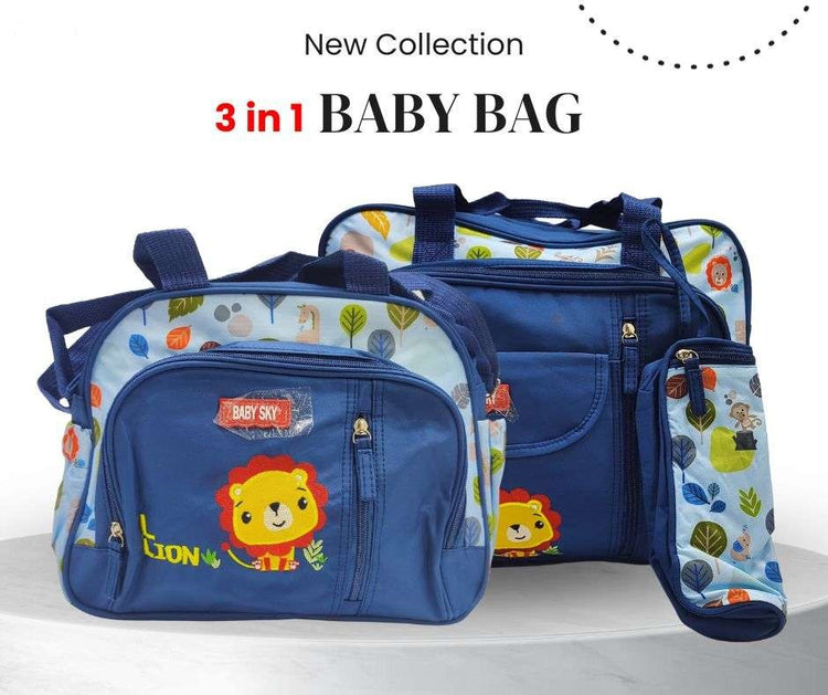 Baby Sky Blue 3-piece Bag with Mat BG5507A