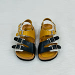 Boys Yellow & Black Sandals SDL7523A