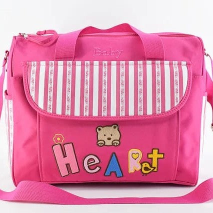 Baby Heart Pink Diaper Bag BG5503