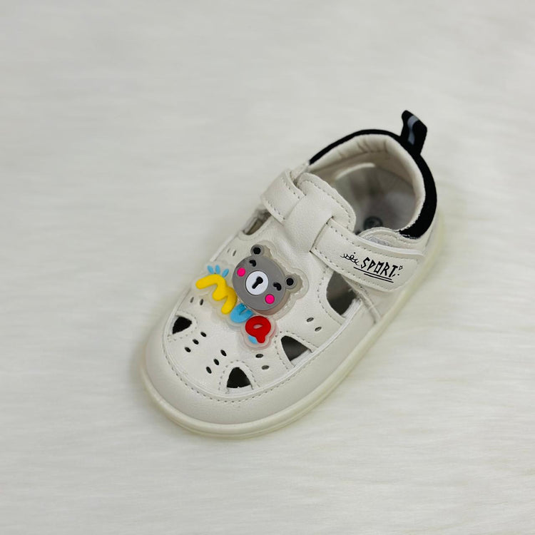 MUA White & Balck Baby Sandals SDL7526C