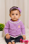 Purple Fashion Sweater Cardigan SC6303A