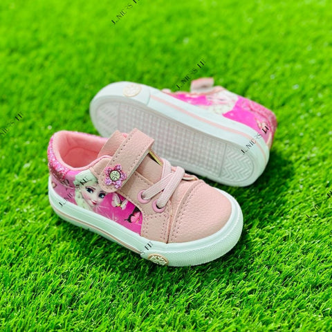 Pink with Barbie Print Sneaker Shoes SH7044A