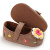 Soft-Soled Breathable Princess Shoes for Baby Girls, Featuring Cute Embroidery And Easy Slip-On Design SDL7549E