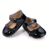 Baby Girls Cute Bow Princess Shoes Infant Magic Sticker Anti-slip Shoes SH7161D