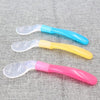 Blue Baby Silicone Feeding Cutlery Feeding Utensils Feeding Spoon Tableware FS110A