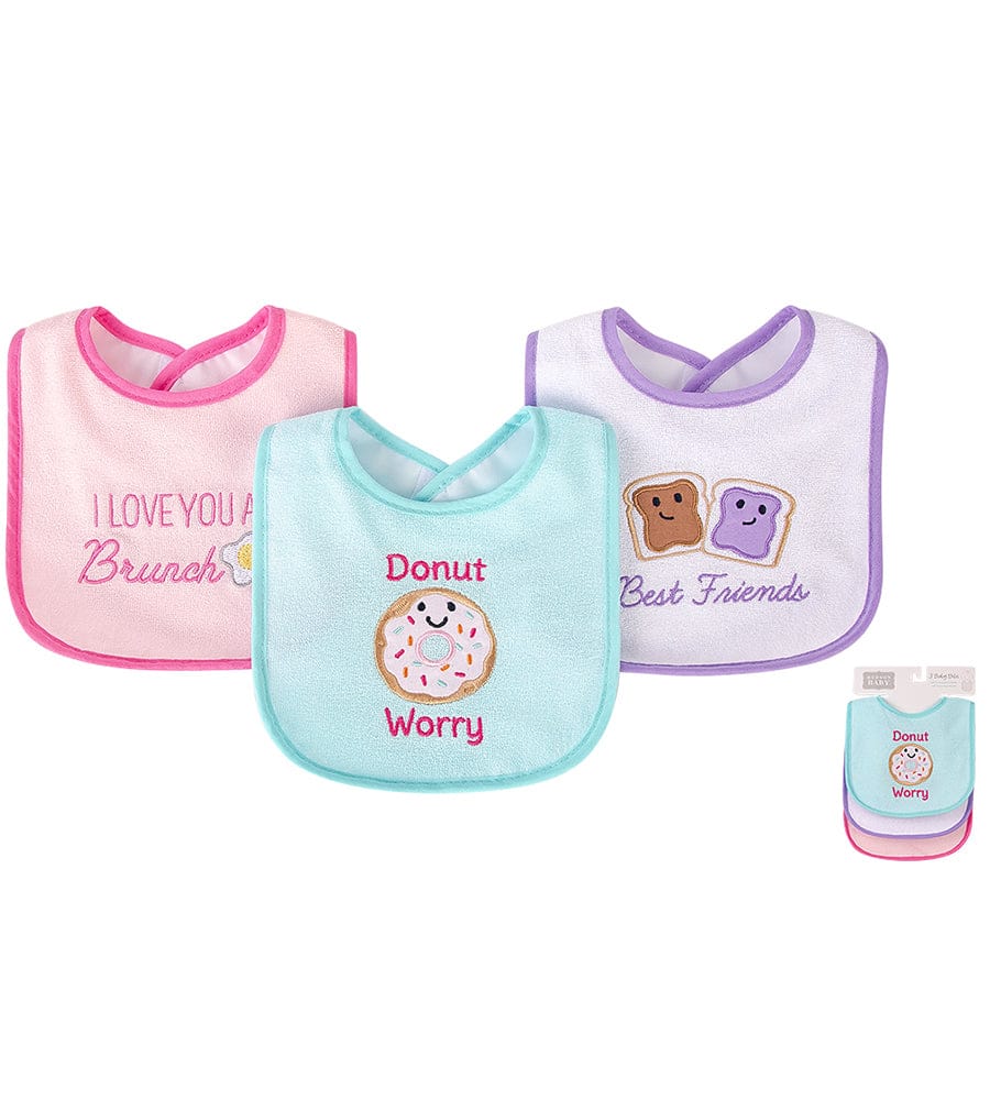 HB Pack of 3 Bibs Set BB2020