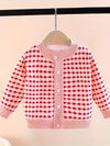 Girls' Fleece-Lined Open Cardigan, New Style for Spring/Autumn/Winter SC6310F