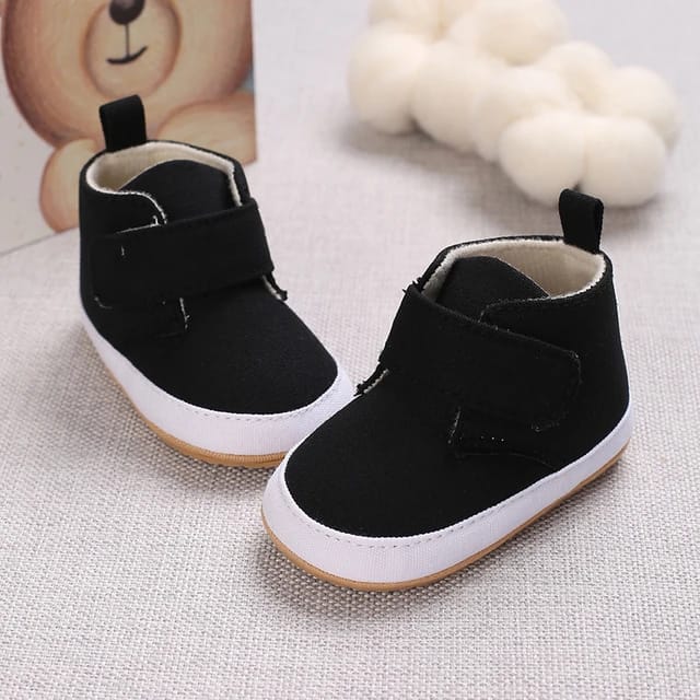 Black Baby Casual Booties BTS9110A