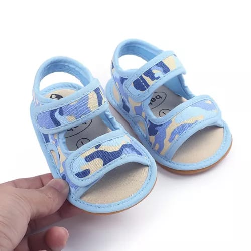 SKY Blue Camouflage Summer Cool Sandals SDL7534D