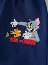 Tom and Jerry Design Baby Hoodie & Trouser Set - Soft Fleece Stuff, Machine Washable - Perfect for Winter, Perfect for Outdoor TS6419J