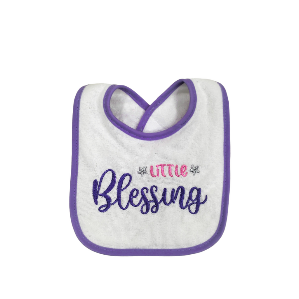 LL Our Little Miracle Pack of 4 Towel Bibs BB2022A