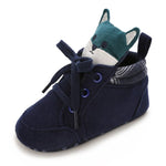 Navy Blue Baby Toddler Warm Booties BTS9111B