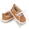 Brown Baby Casual Lace Up Booties BTS9109B