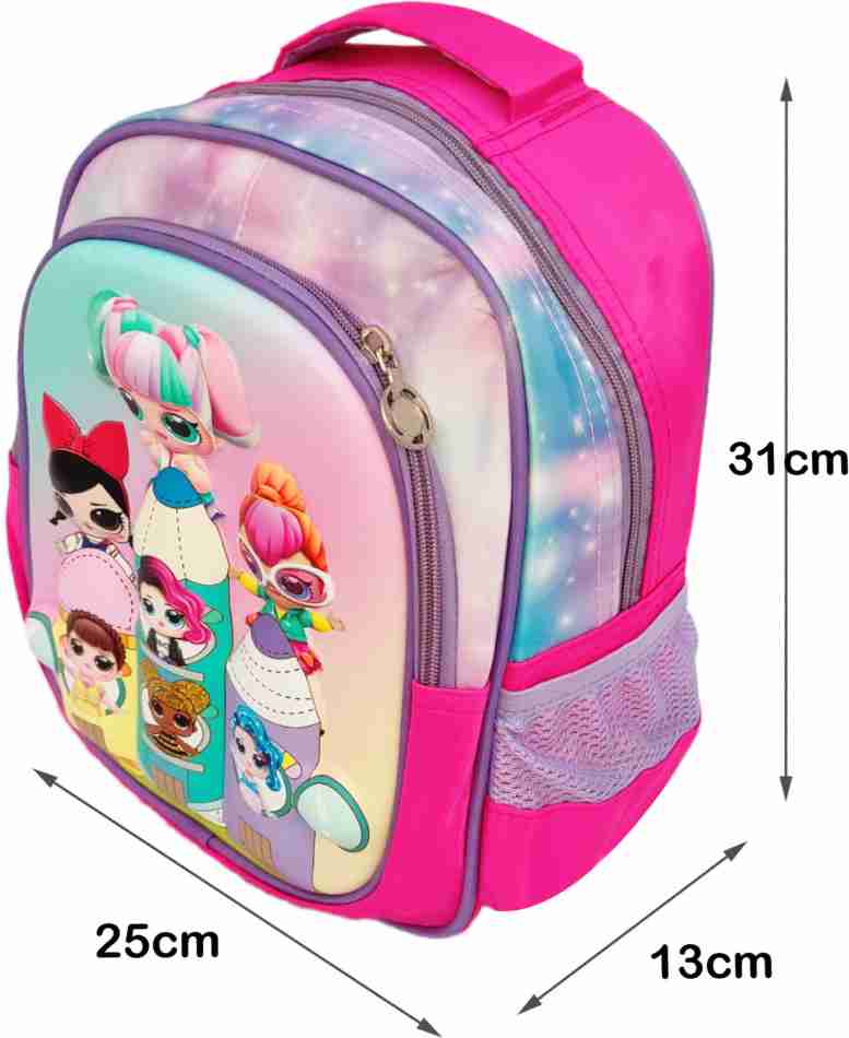 Premium Quality Backpack Powerpuff Girls School Bag for Girls of Preschool, Prep and Nursery BG5533A