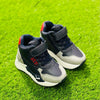 Navy Blue & Gray PMA High Ankle Shoes SH7051B