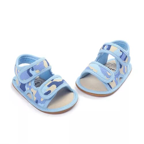 SKY Blue Camouflage Summer Cool Sandals SDL7534D