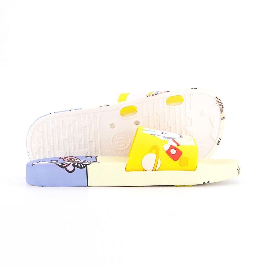 Yellow Space Cartoon Softy Casual Slipper SLP8007B