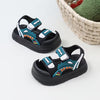 Children Black Summer Sandals for Boys - Shoes - Soft-Soled Sandals SDL7572C
