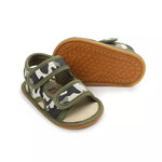 Green Camouflage Summer Cool Sandals SDL7534A