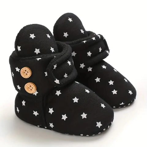 Balck Star Baby Winter Cute Warm Winter Shoes SH7127C