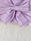 Girls' Big Bow Strap Top + Butterfly Print Halter Skirt Set FD6114I