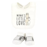 HB 5 Pieces Bibs & Socks Set, Little Love Lama BB2019D